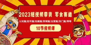 2023短视频带货 零食赛道 认知篇/起号篇/拍摄篇/剪辑篇/运营篇/热门篇/等等-锦晨科技网