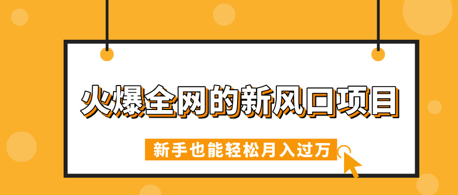 火爆全网的新风口项目，借助人工智能AI算命，精准预测命运，新手也能轻松月入过万-锦晨科技网
