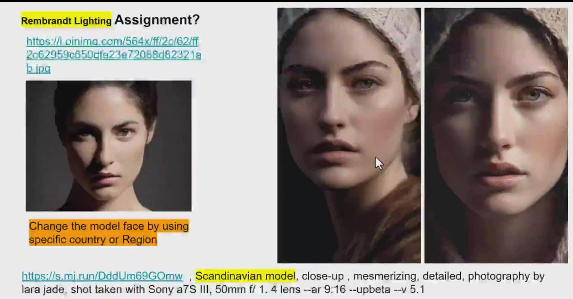 Midjourney v5 ChatGPT 和 Bard AI人工智能人像摄影大师班-15节-中英字幕-锦晨科技网